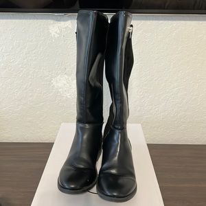 Girls Steve Madden black boots